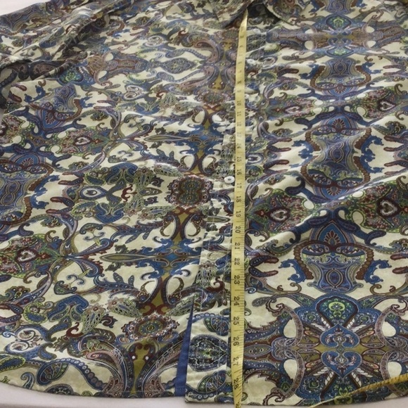 Cremieux Mens Shirt size XL long sleeves beautiful design washable. #295 - Picture 5 of 6